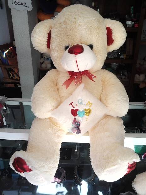 Imagen de Oso de peluche gigante blanco numero 2