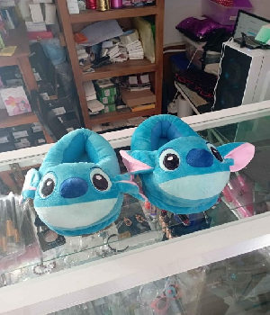 Imagen de Pantunflas de Stitch medianas calientitas