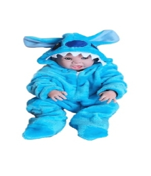 Imagen de Pijama Mameluco para bebe Stitch tallas 1 a 3 