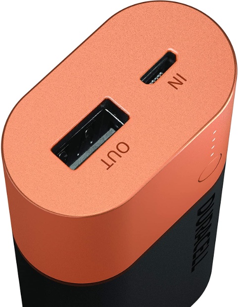 Imagen de Power bank de la marca duracell 6700 mAh numero 3