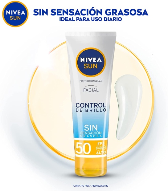 Imagen de Protector solar nivea 50 FPS de 50 ml antirayos UV numero 2