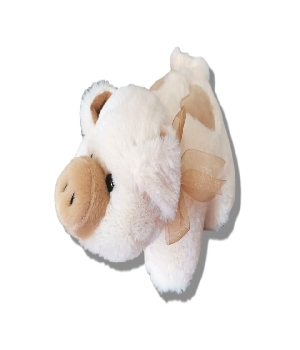 Imagen de Puerquito de peluche chico de 27 cms color beige