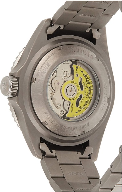 Imagen de Reloj invicta pro driver para hombres plateado  numero 2
