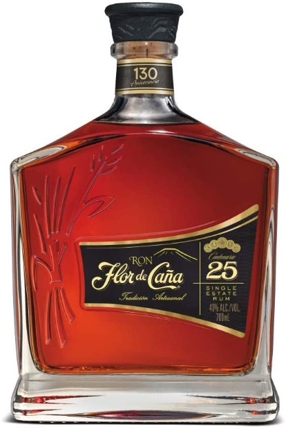 Imagen de Ron flor de caña 25 años tradicional certificado 750 ml numero 1