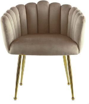 Imagen de Silla elegante de color beige estilo munich 