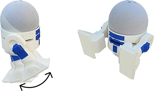 Imagen de Soporte para Alexa 4 figura de R2D2 Arturito de Star Wars numero 2