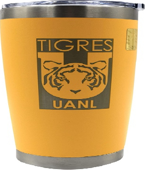 Imagen de Termo del club Tigres de nuevo leon capacidad mas de medio litro