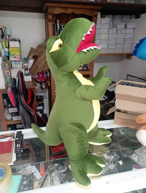 Imagen de Tiranosaurio rex de peluche grande de 58 cm 