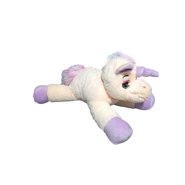 Imagen de Unicornio de peluche de 45 cm de largo numero 2