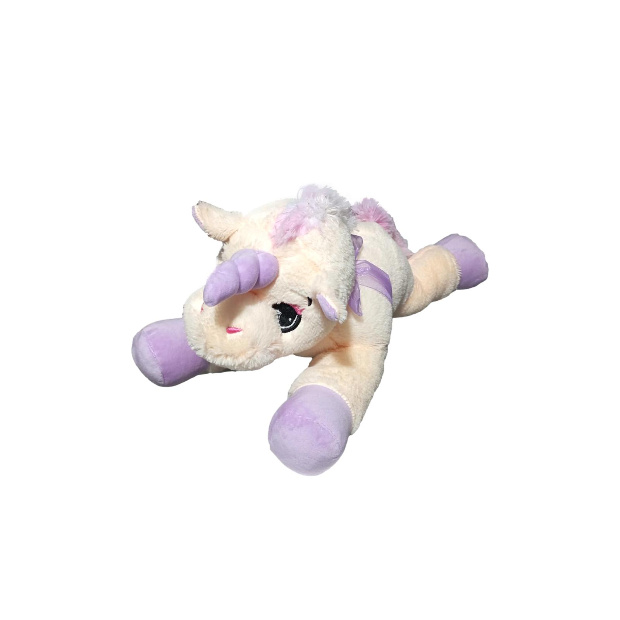 Imagen de Unicornio de peluche de 45 cm de largo