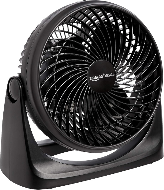 Imagen de Ventilador Compacto Amazon basics de 28 cm para escritorio numero 1