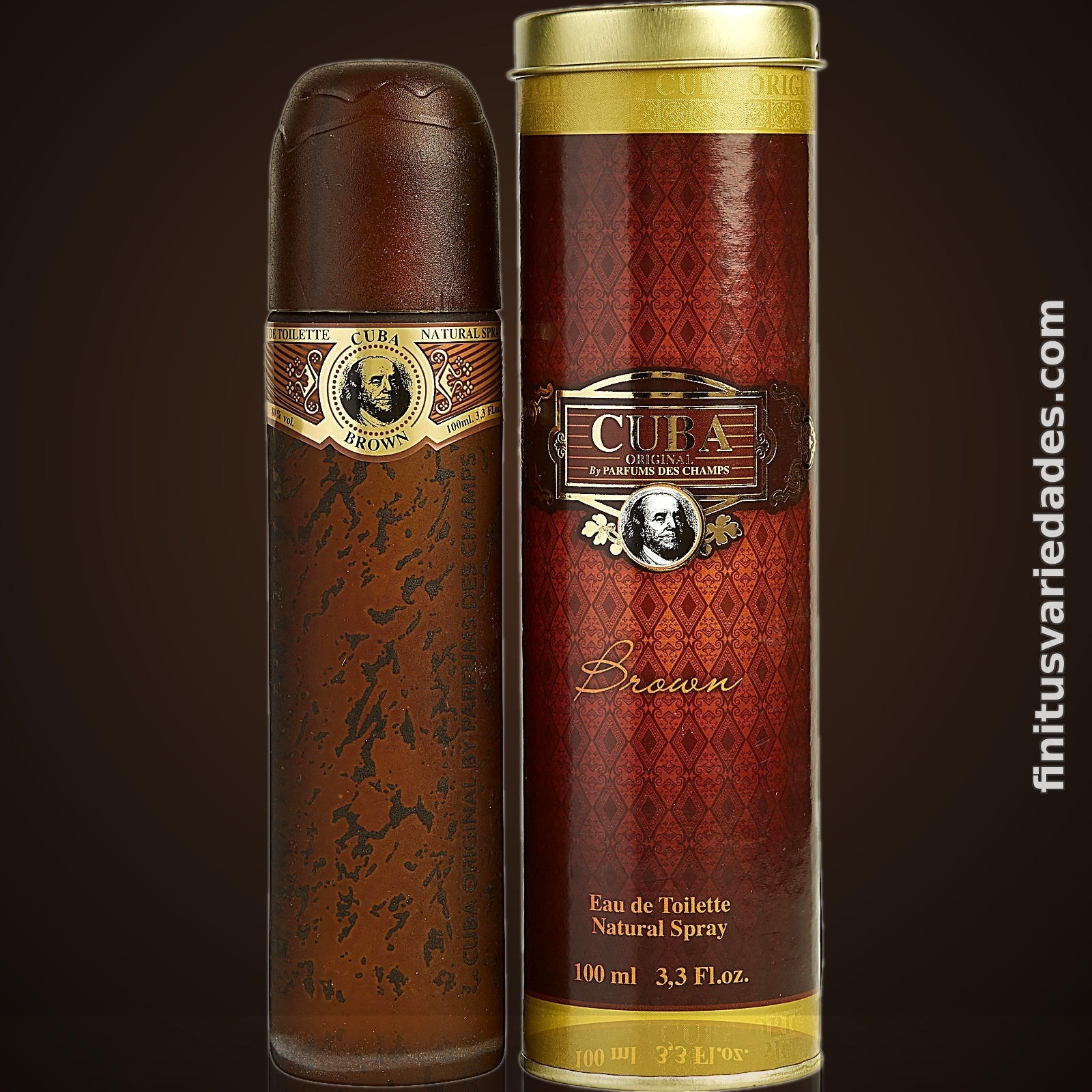 Imagen de Fragancia Cuba Brown 100 ml Eau De Toilette Original 