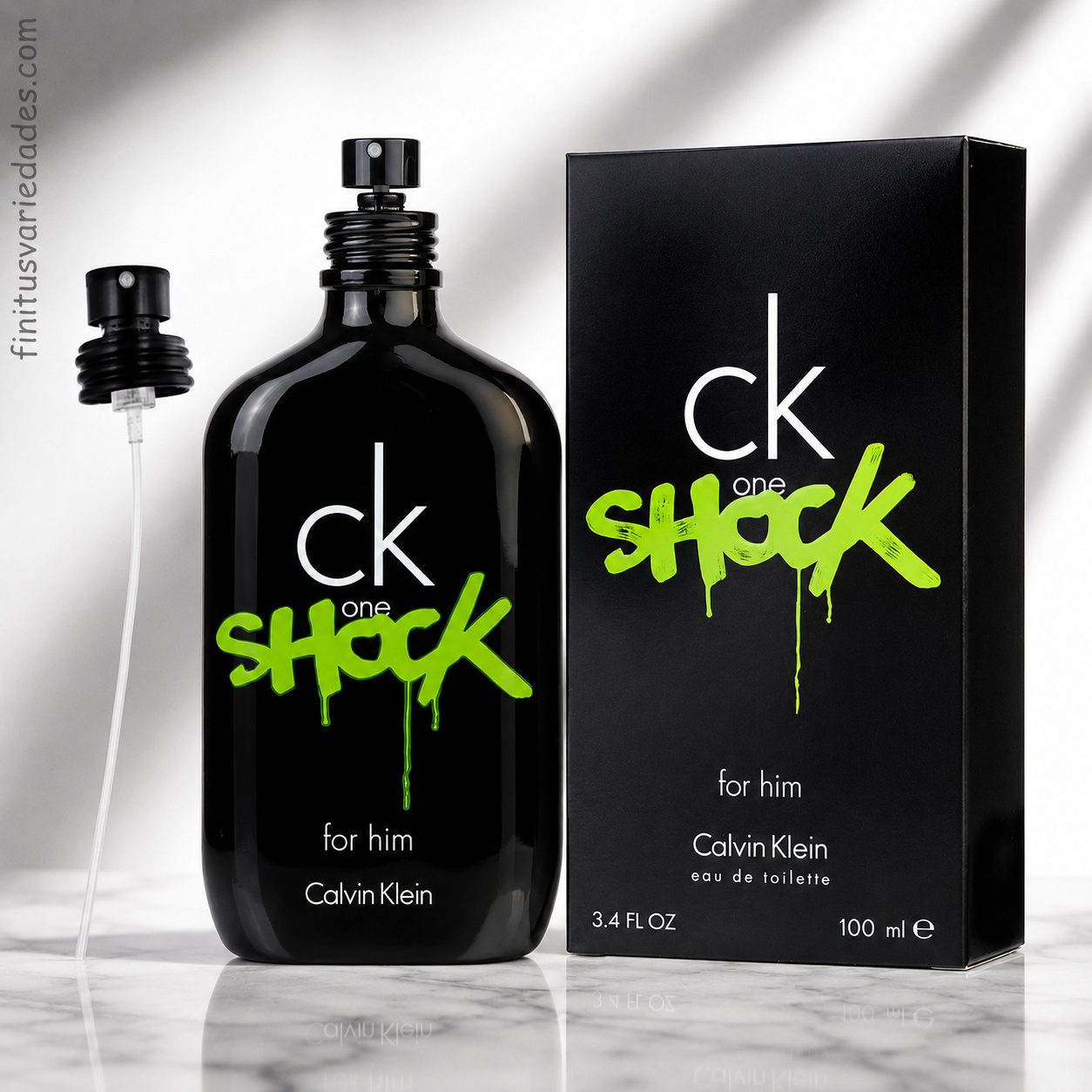 Imagen de Fragancia Ck One Shock For Him 100 ml EDT